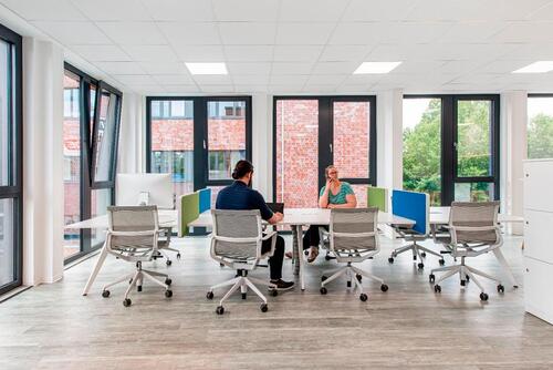 Foto - Coworking-Bereich in Regus Science Park