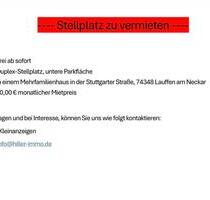 PKW - Tiefgaragenstellplatz zu vermieten, Lauffen am Neckar - Besigheim