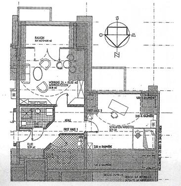 Foto - 2 Zimmer Dachgeschoßwohnung zur Miete in Schwerin