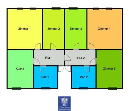 Foto - 5 Zimmer Etagenwohnung zur Miete in Waldheim