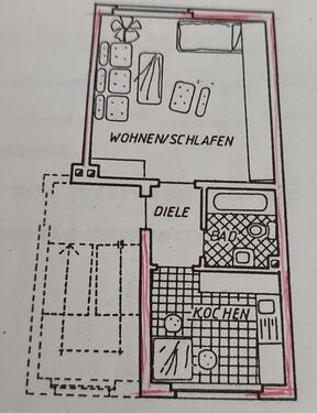 Foto - Charmante 1,5-Zimmer-Wohnung, hell und zentral am Hbf