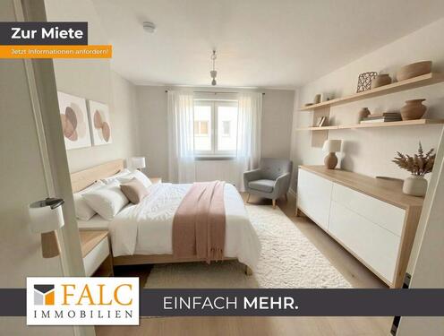 Foto - Frisch renovierte 2-Zimmer-Wohnung im 2. OG mit Weitblick ins Grüne – zentral & sofort bezugsfrei