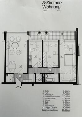 Foto - 4 Zimmer Etagenwohnung zum Kaufen in Offenbach am Main