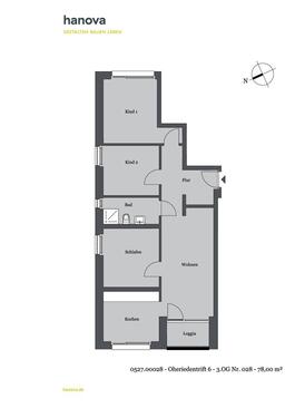 Foto - Etagenwohnung zur Miete in Hannover