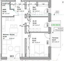 Helle 3-Zimmer-Wohnung mit Terrasse und Garten in zentraler Lage - Schwedt (Oder)