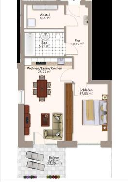Foto - Etagenwohnung in Wacken zur Miete