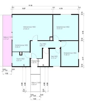 Foto - 3 Zimmer Erdgeschoßwohnung zur Miete in Würzburg