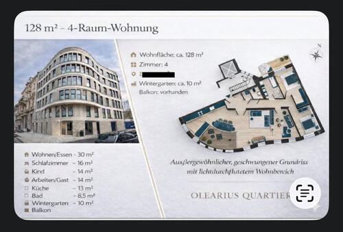 Foto - 4 Zimmer Etagenwohnung zum Kaufen in Halle (Saale)