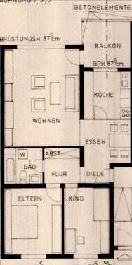 Foto - 3 Zimmer Etagenwohnung zur Miete in Recklinghausen