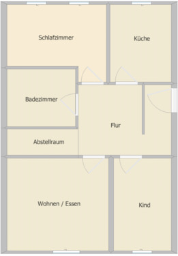 Foto - 3 Zimmer Etagenwohnung zur Miete in Werneck