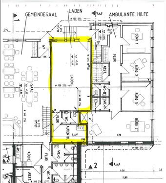 Foto - LadenloklaPraxisraumBüro - 455,00 EUR Kaltmiete,