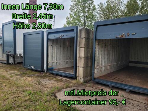 Foto - Lagercontainer, Garage, Stellplatz