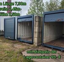Lagercontainer, Garage, Stellplatz - Großschirma