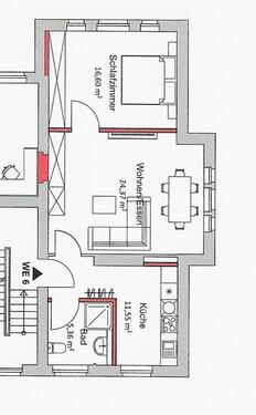 Foto - 2 Zimmer Etagenwohnung zur Miete in Templin