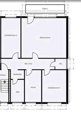 Foto - 100m2 3 -Zimmer Wohnung mit Balkon, Garten und EBK