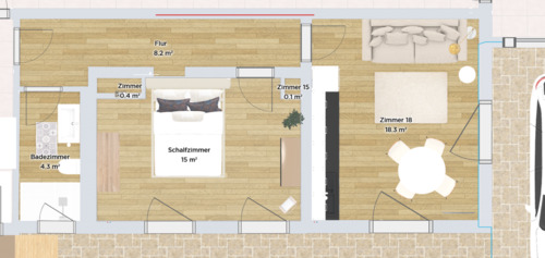 Foto - Neu renovierte Einliegerwohnung