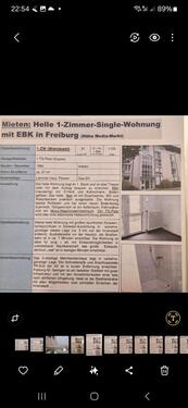 Foto - 1 Zimmer Wohnung zu - 590,00&nbsp;EUR Kaltmiete, ca.&nbsp; 27,00&nbsp;m&sup2;