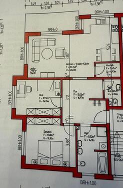 Foto - 3 Zimmer Etagenwohnung zur Miete in Gelnhausen