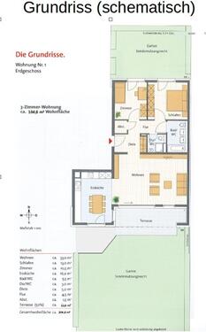 Foto - 3 ZKB LB-City Ost (Nähe Bärenwiese) 104qm