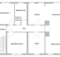 Mietwohnung 100qm 4 Zimmer Küche Bad in Kenn