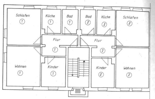 Foto - 3 Zimmer Etagenwohnung zum Kaufen in Hettstedt