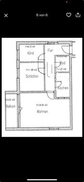Foto - 3-Zimmer Wohnung mit Balkon in Uni -Nähe
