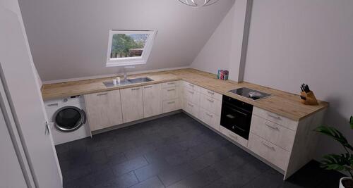 Foto - Frisch sanierte Dachwohnung mit Wohlfühlbad & neuer Küche – sofort bezugsfertig!