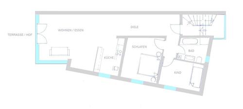 Foto - 3-Zimmer-Wohnung (83 m²) im Ortskern von Kösching