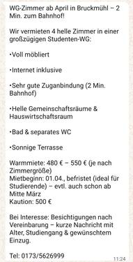 Foto - WG Zimmer neu zu vermieten - 500,00&nbsp;EUR Kaltmiete, ca.&nbsp; 125,00&nbsp;m&sup2;