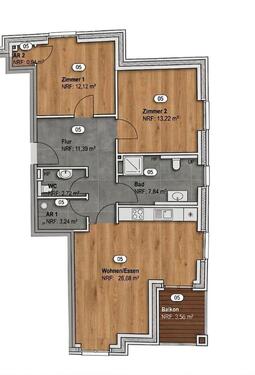 Foto - Moderne 3-Zimmer-Wohnung in zentraler Lage von Cloppenburg