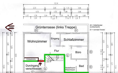 Foto - 63qm Mietwohnung in Wächtersbach, OT Leisenwald