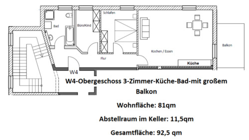 Foto - Etagenwohnung in Schierling