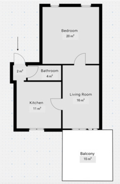 Foto - 2,5-Zimmer-Wohnung in Ispringen – Erstbezug nach Kernsanierung