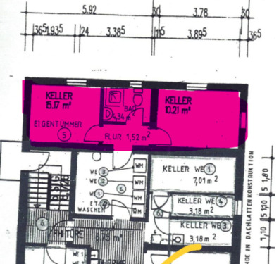 Foto - 2-Zimmer-Apartment im Souterrain in Gerbrunn – ab sofort frei