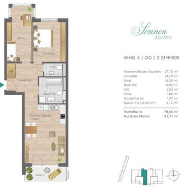 Foto - Etagenwohnung in München zur Miete