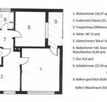 Mitarbeiterwohnung (90 qm) 1. OG – Wohnung & Arbeit kombiniert - Hasbergen