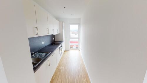 Foto - Perfekt für Singels oder Paare: 2-Zimmer-Wohnung mit Dachterrasse