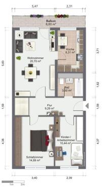 Foto - 3 Zimmer Etagenwohnung in Görlitz