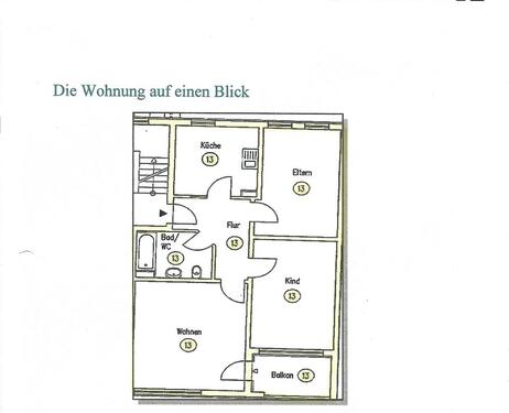 Foto - Broitzem - 3 Zimmer WohnungStellplatz - 74qm