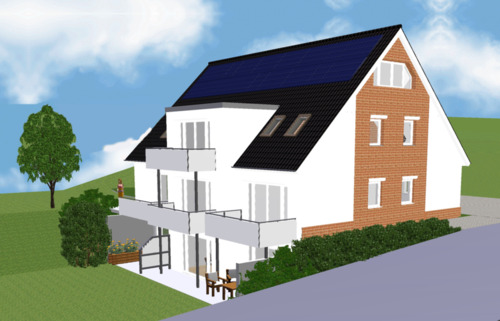 Foto - 4-Zimmer-Whg Neubau KfW40 QNG: Barrierefrei wohnen in Rodenberg