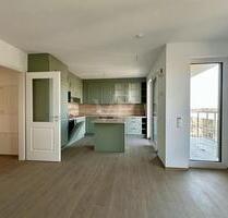 2-Raum-Dachgeschosswohnung zum Erstbezug mit Blick in den Hafen - Dresden Neustadt