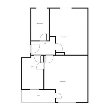 Foto - Etagenwohnung in Braunschweig zur Miete