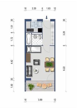 Foto - Helle Wohnung in gepflegter Wohnanlage in Bischofsgruen 95493