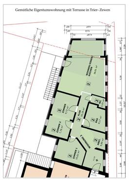 Foto - 3 Zimmer Erdgeschoßwohnung in Rittersdorf