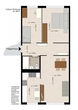 Foto - 3 Zimmer Etagenwohnung in Dessau-Roßlau