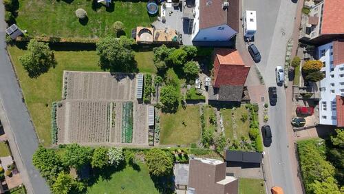 Foto - Baugrundstück mit Panoramablick ins Weserbergland
