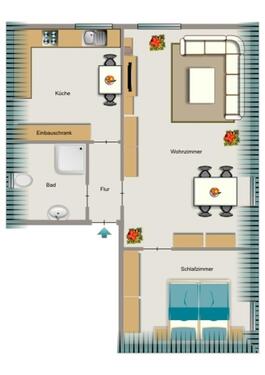 Foto - 2 Zimmer Etagenwohnung zur Miete in Bochum