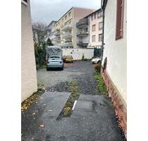 Parkplatz in der Stadtmitte von Hofheim am Taunus