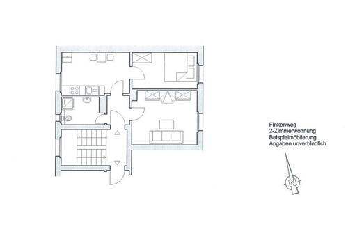 Foto - 2 Zimmer Erdgeschoßwohnung in Naumburg (Saale)
