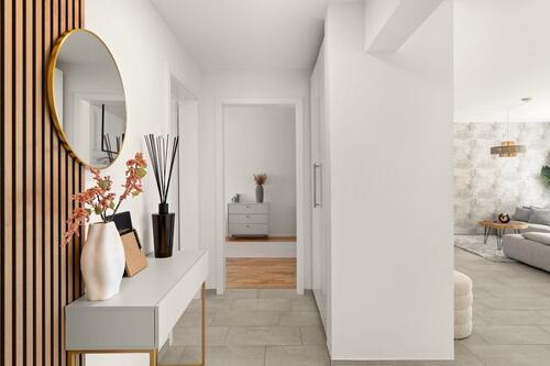 Foto - ruhig gelegene Wohnung mit Einbauküche und Stellplatz